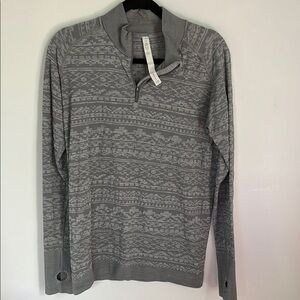 Women’s Lululemon Gray Sweater Size 10